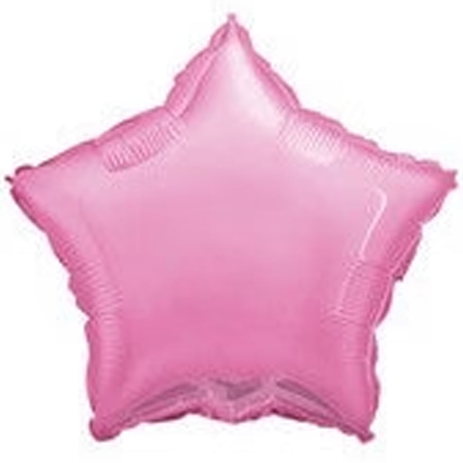Star L. Pink Foil 18" Balloon