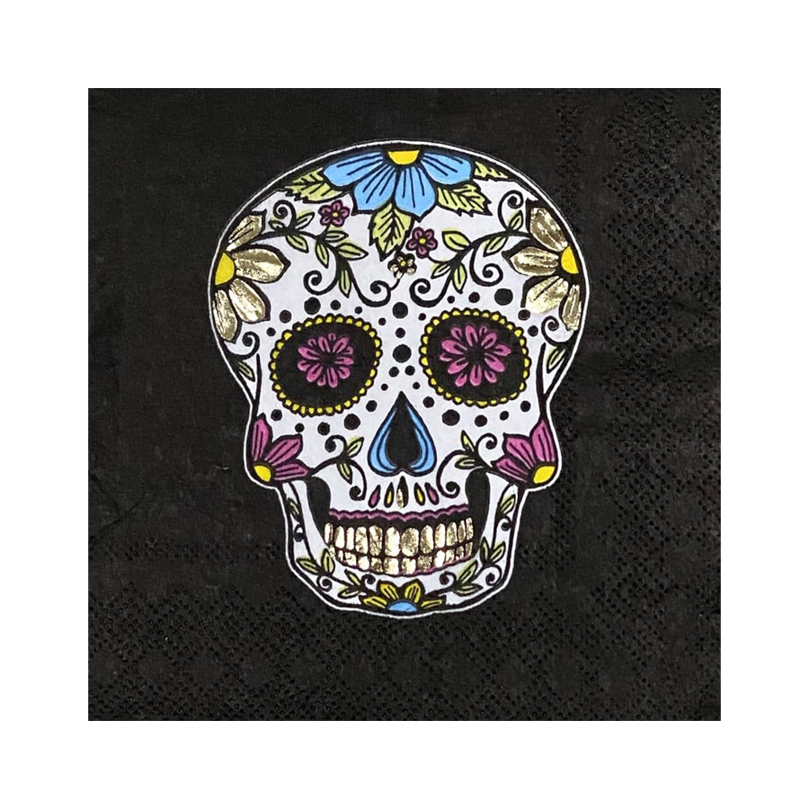 Sugar Skull L/Napkin