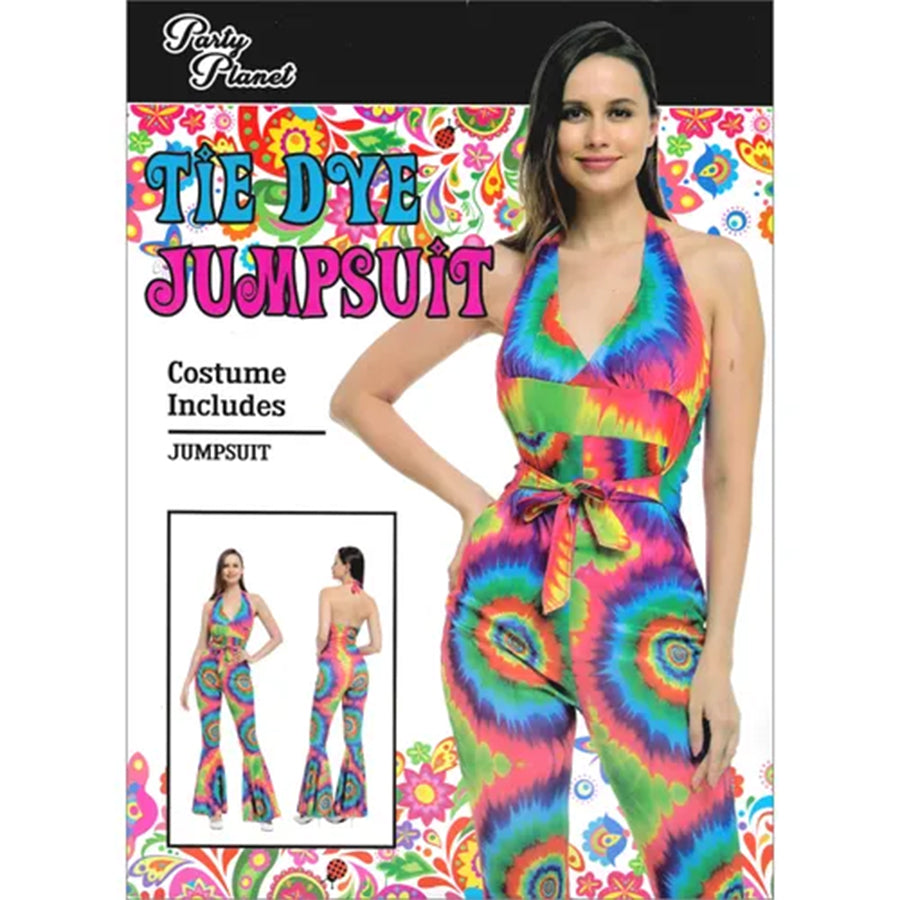 TIE DYE JUMPSUIT SIZE M