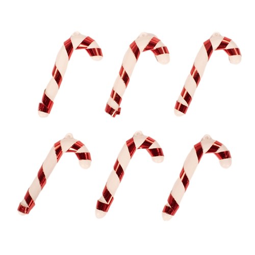 PK6 CANDY CANES 7CM