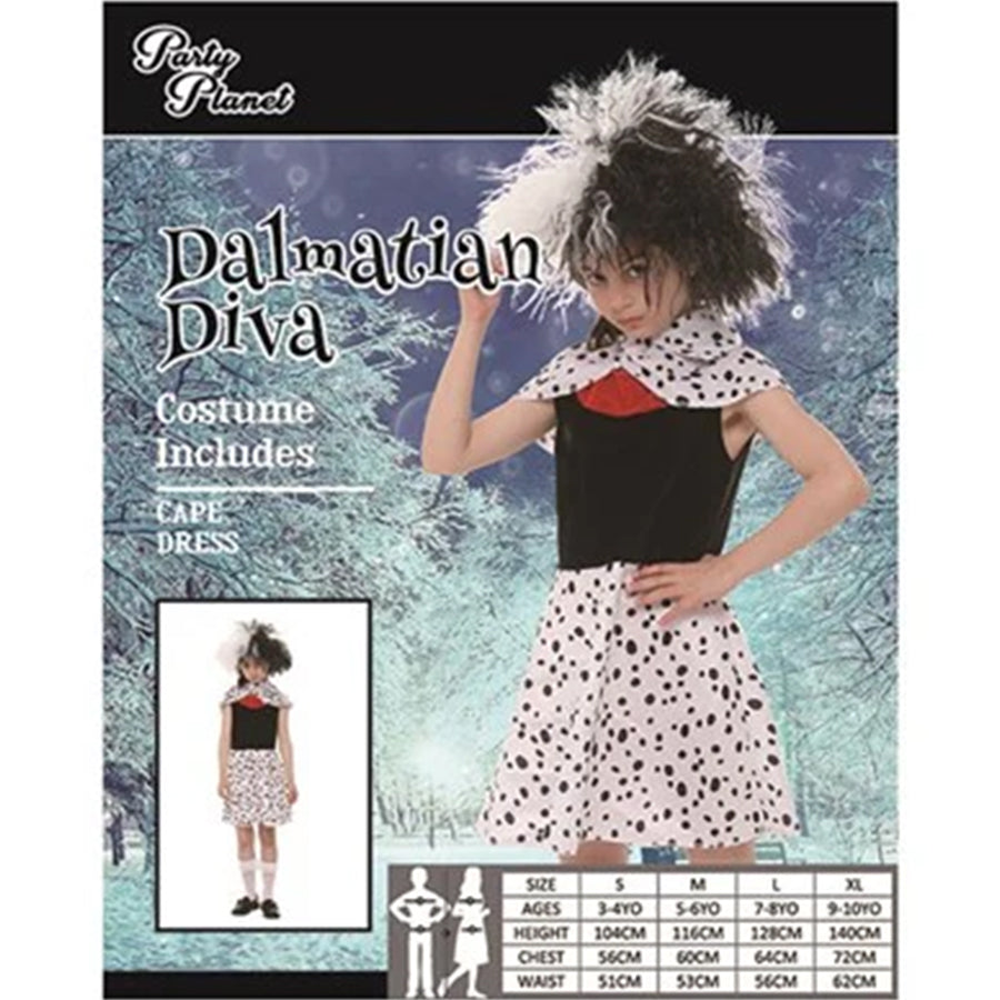 XLARGE EVIL DOG COSTUME-INCLUDES CAPE, DRESS