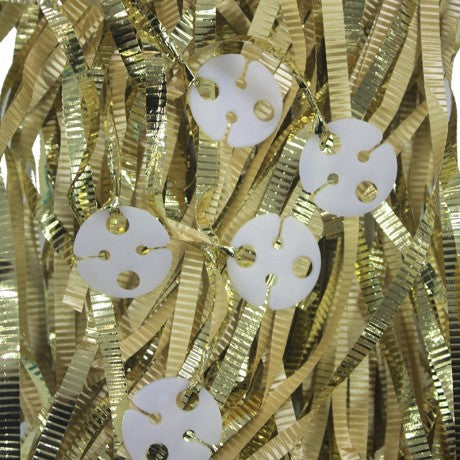 FS 25's Clipped Balloon Ribbon Met/Gold