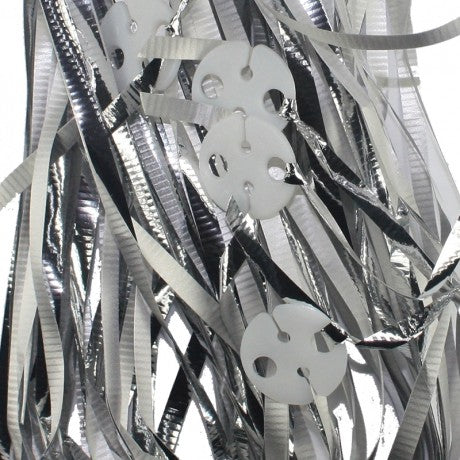 FS 25's Clipped Balloon Ribbon Met/Silver