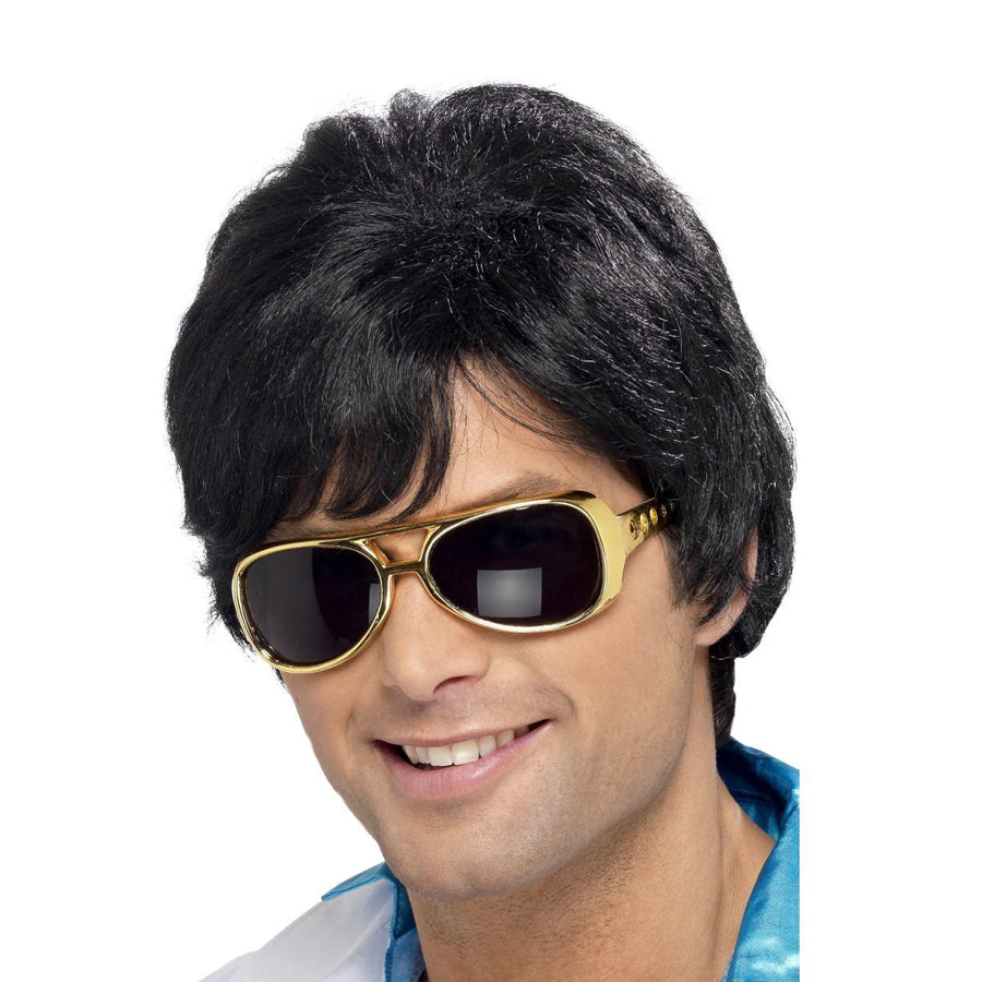 70s Shag Wig, Black