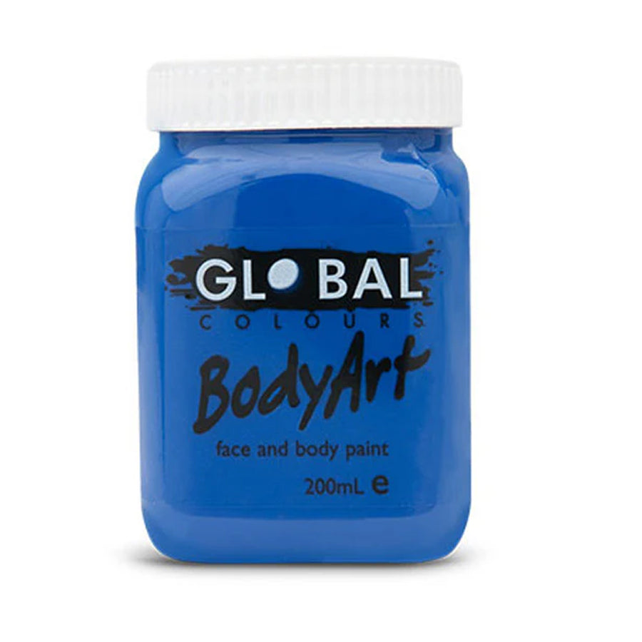 Deep Blue - 200ml Face &amp; BodyArt Liquid Paint