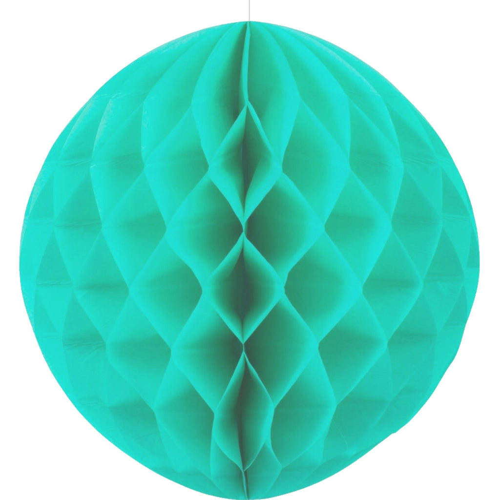 FS Honeycomb Ball Classic Turquoise 35cm 1 pk