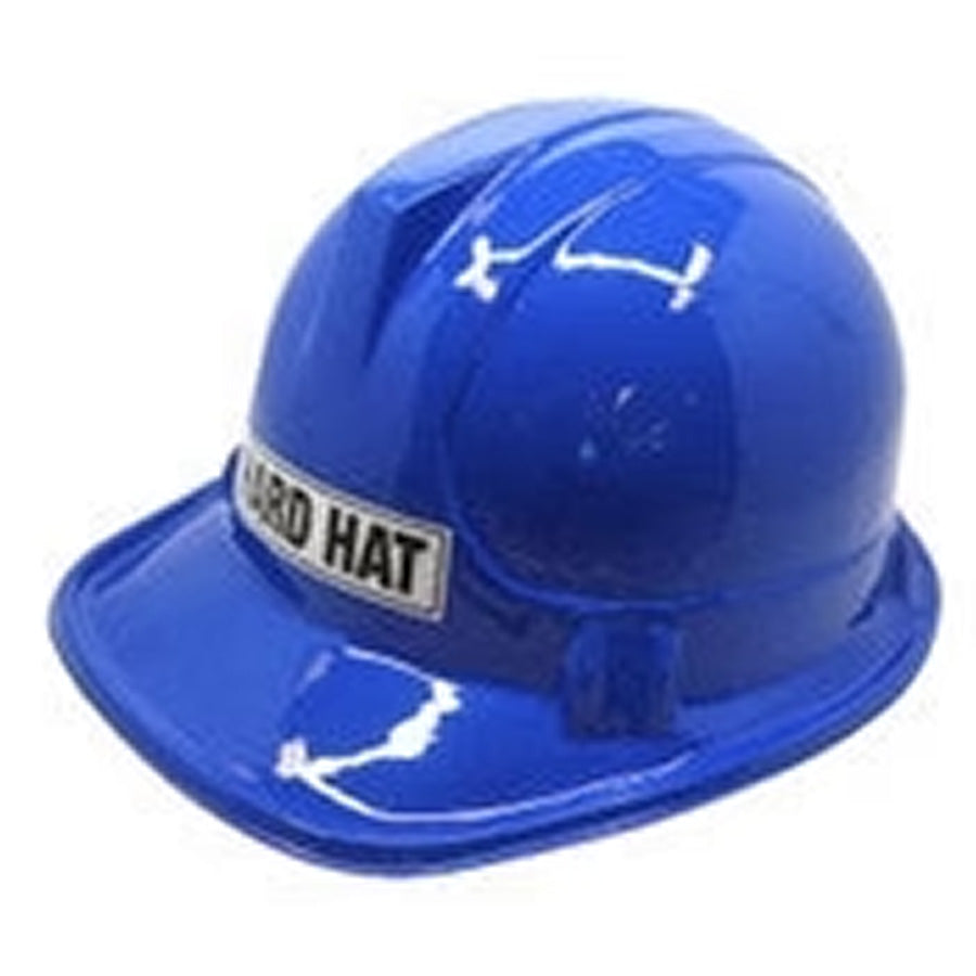 Construction Hard Hat - Royal Blue (Plastic)