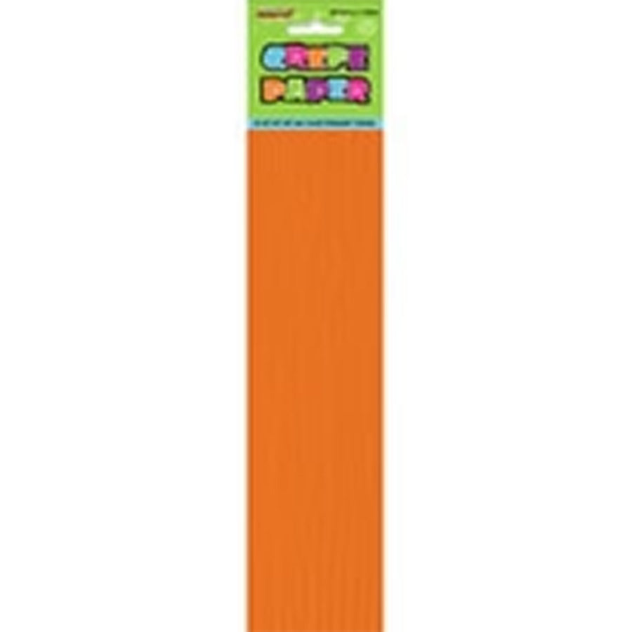 CREPE PAPER - PUMPKIN ORANGE