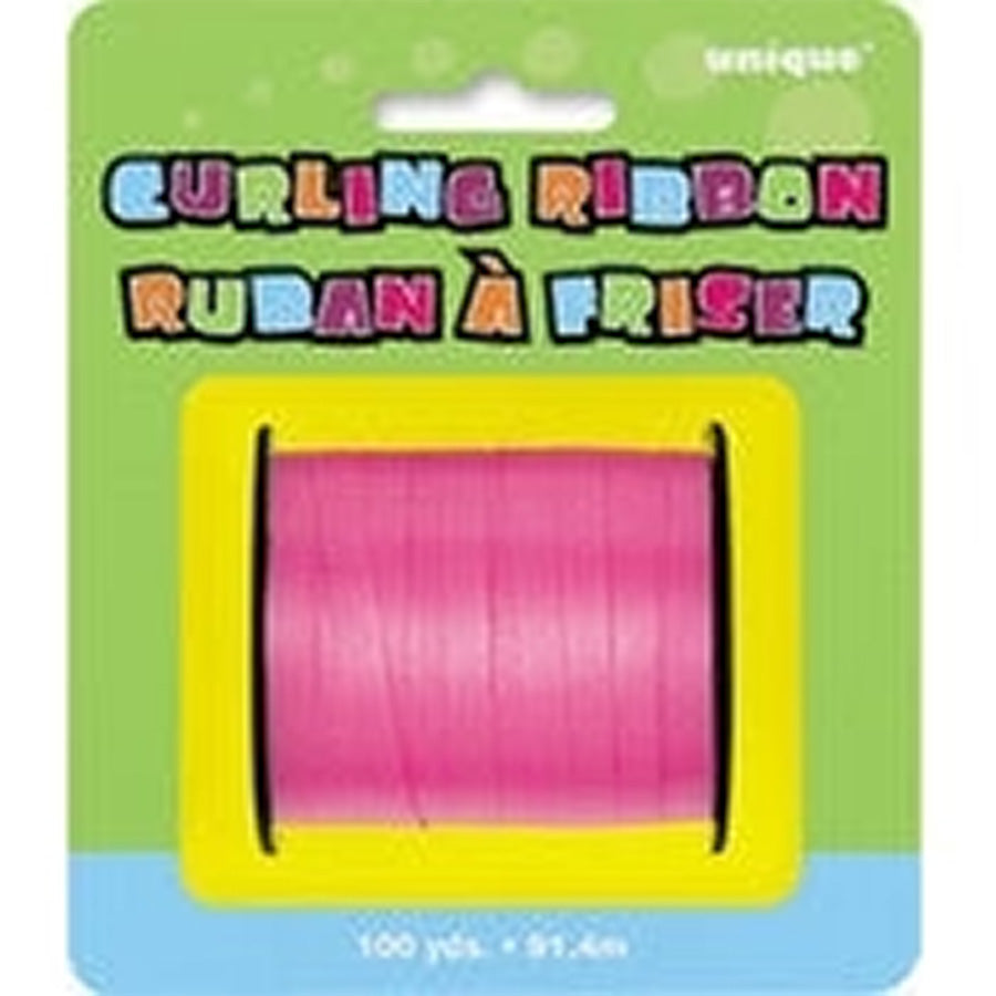 Curling Ribbon 91.4m (100yds) - Hot Pink