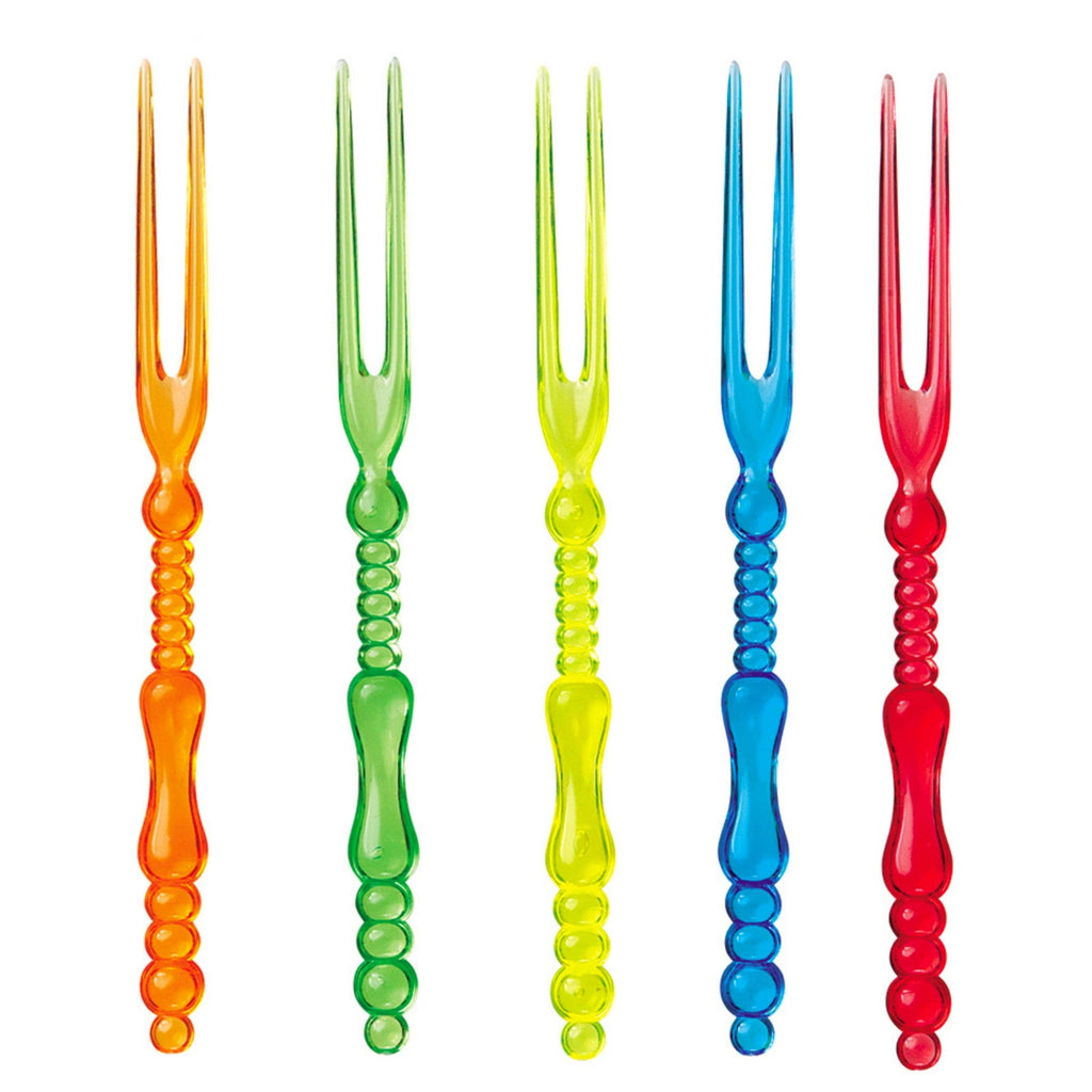 Plastic Finger food fork pick