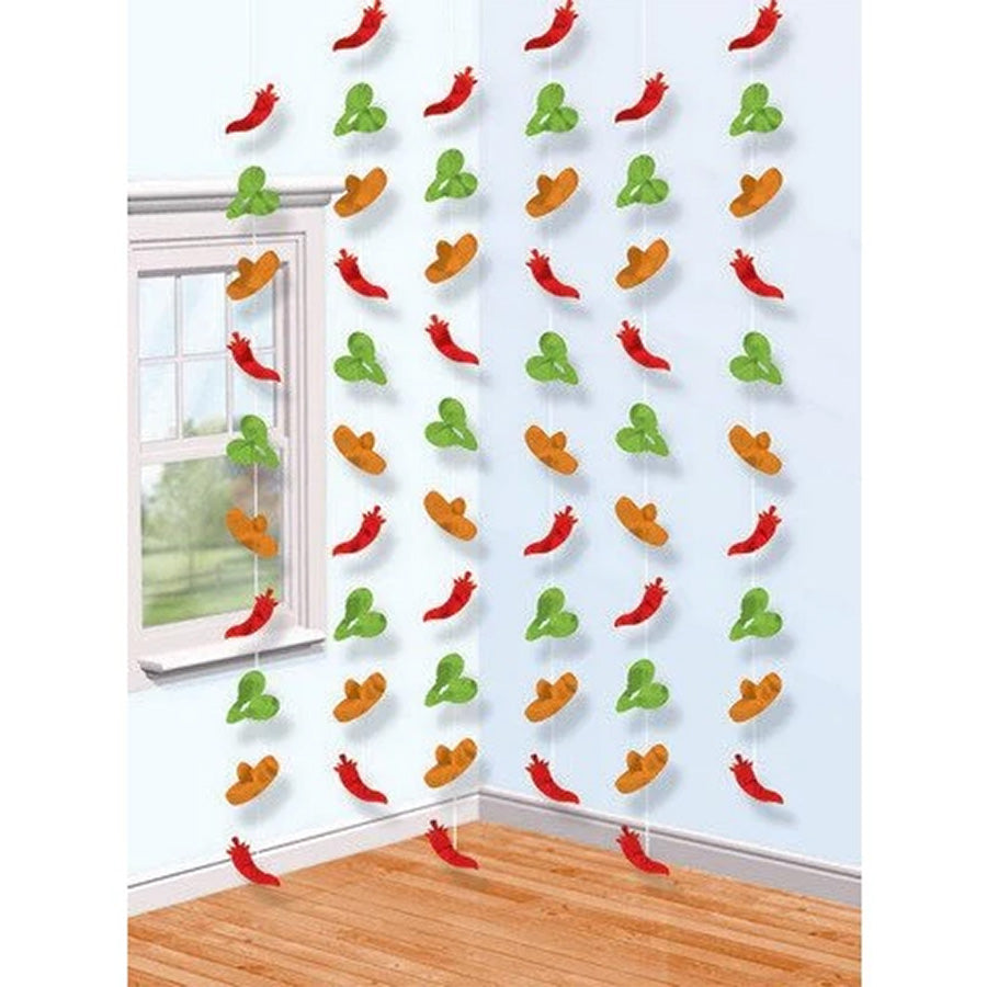 HANGING STRING DECO FIESTA PK6
