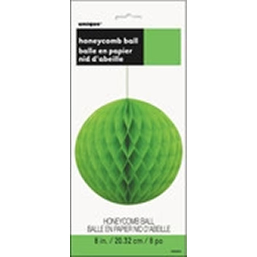 HONEYCOMB BALL 20cm - L/GREEN