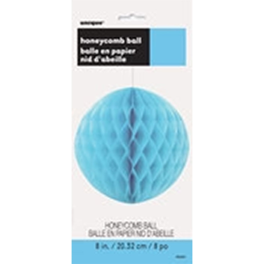Honeycomb Ball Powder Blue 20cm (8")