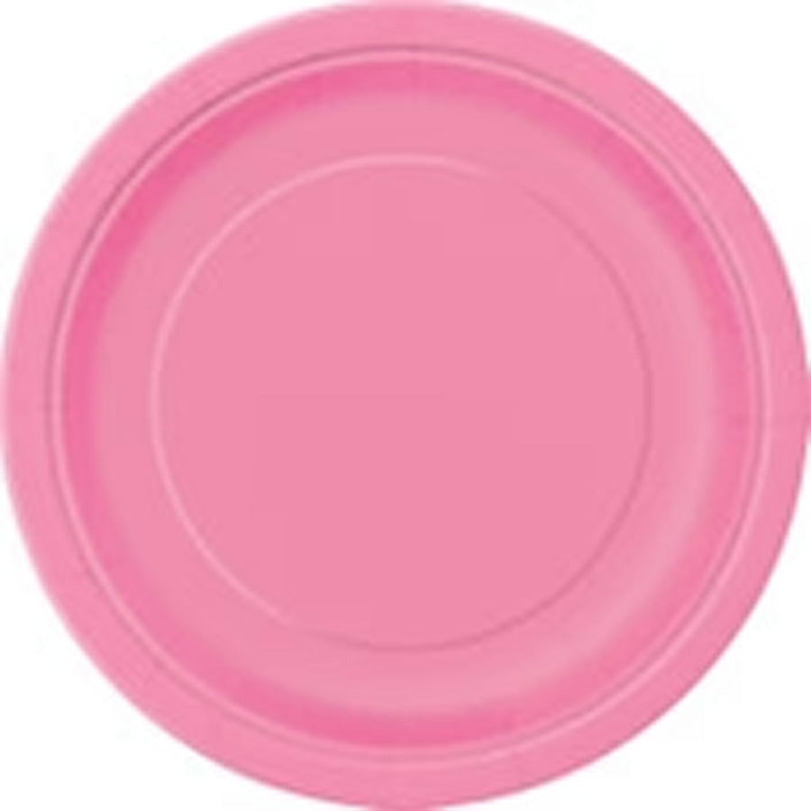 Hot Pink 8 x 18cm (7") Paper Plates