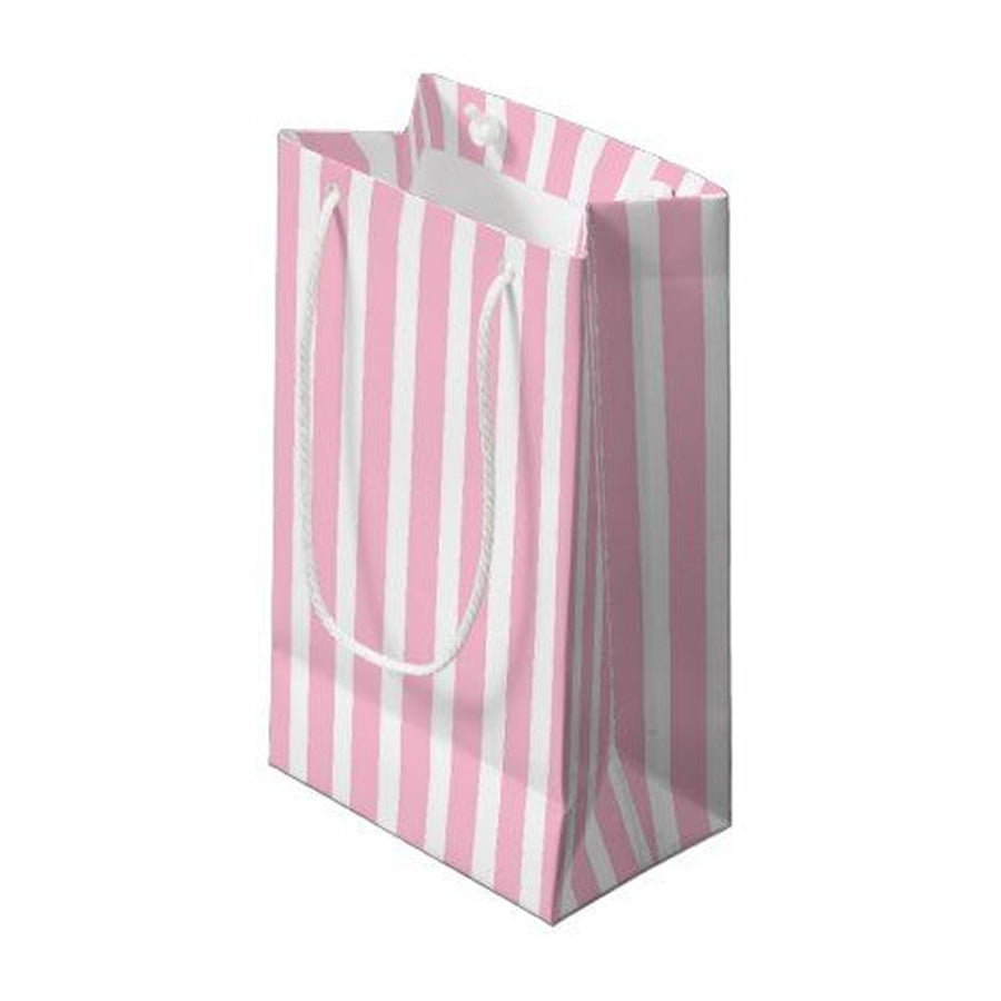 LRG STRIPE JUST FOR YOU GIFT BAG W/HOT STAMP-26X32X12CM