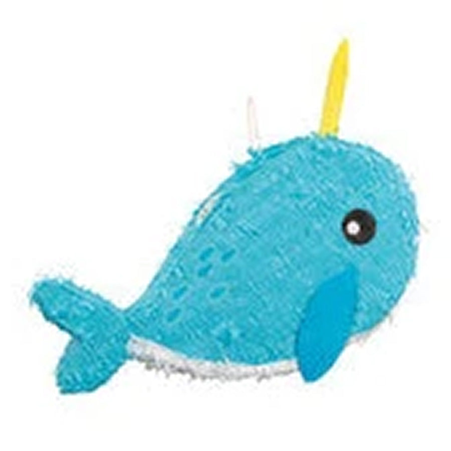 NARWHAL SHAPE DRUM PINATA