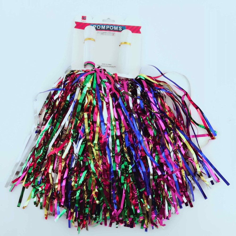 Metallic Pom Pom (Rainbow / Colours)