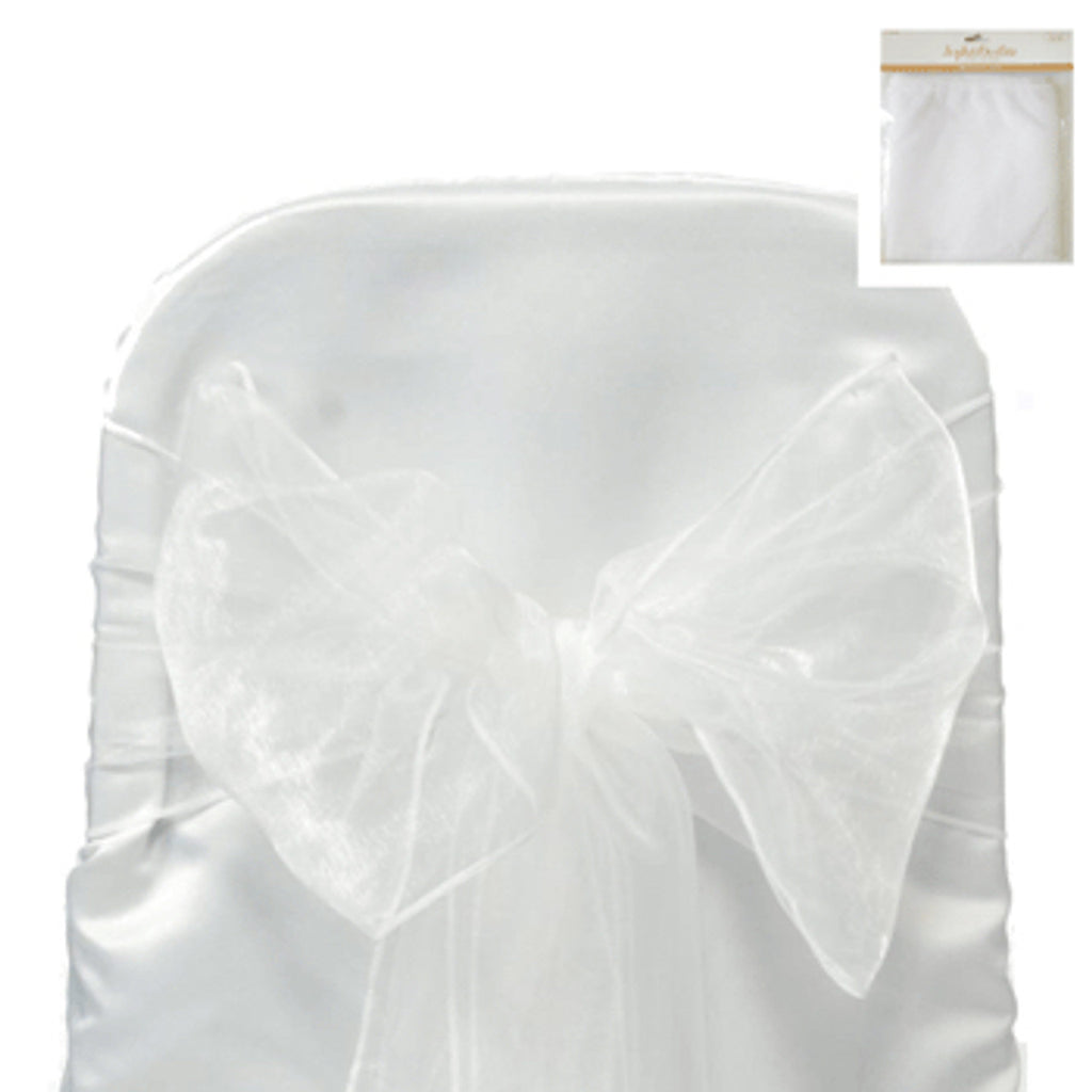 ORGANZA CHAIR SASHES