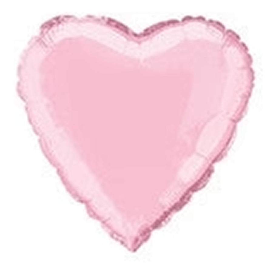 LOVELY PINK HEART 18" FOIL PKG