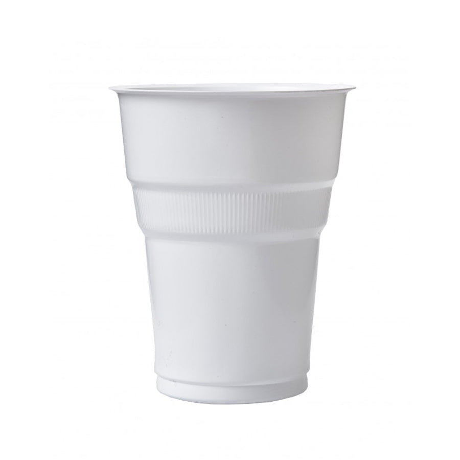 Plastic Drinking Cups 225ml PK50