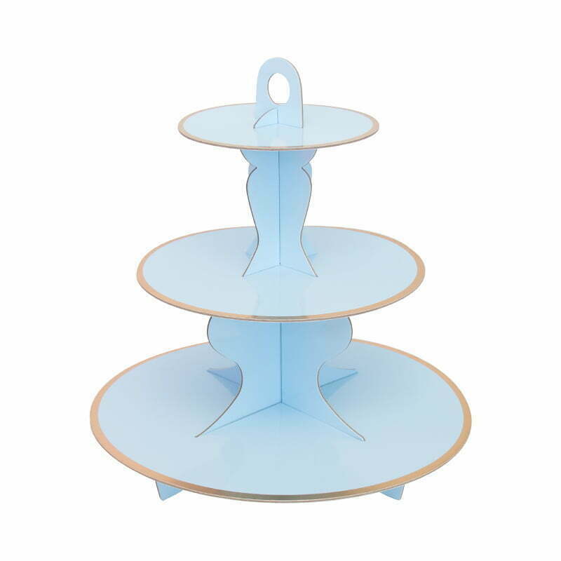 Solid Cake Stand ECO-Blue