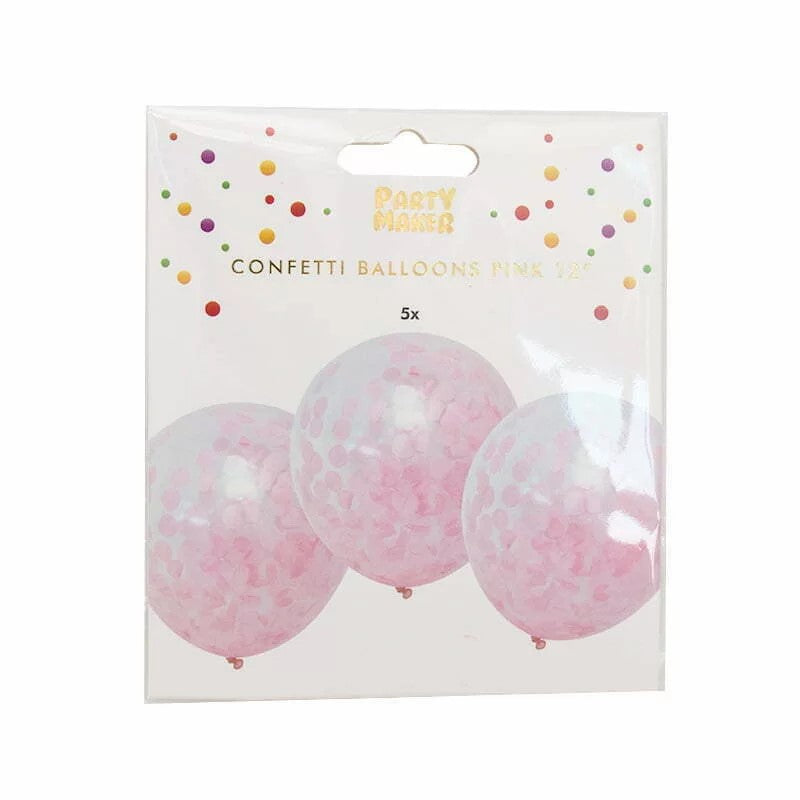 Confetti Balloon Pink