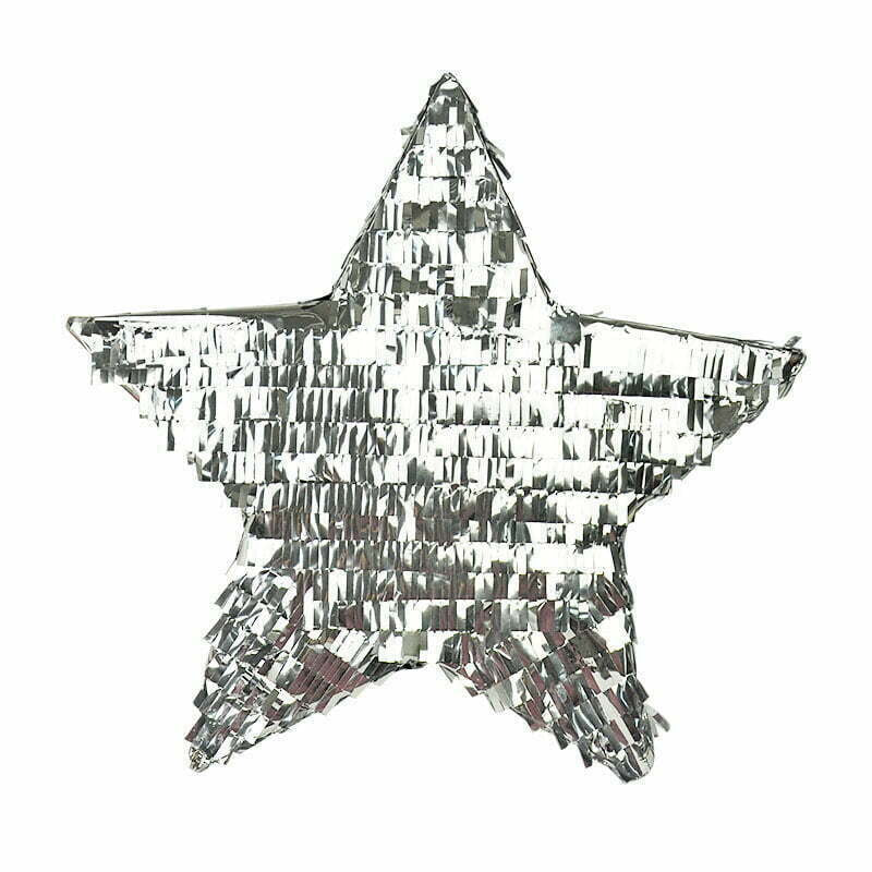 Silver Star Pinata