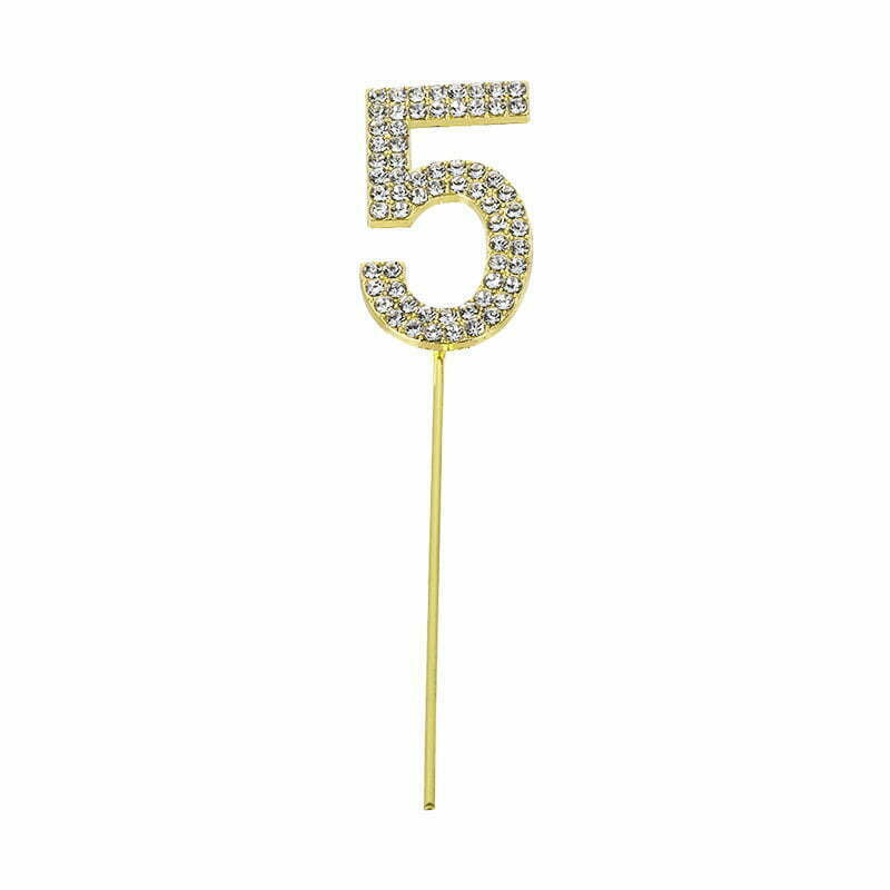 Gold Cake Topper - 5