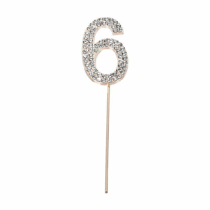 Rose Gold Cake Topper - 6
