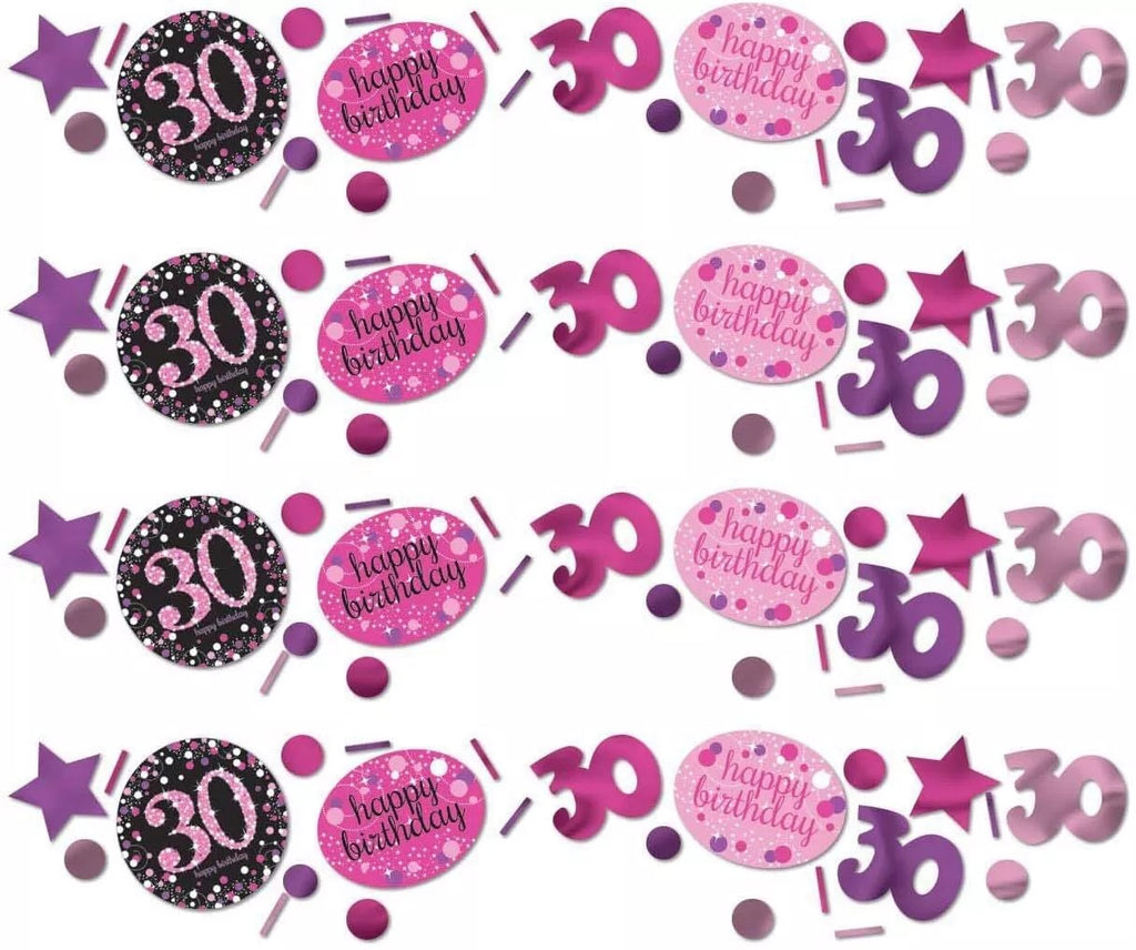 PINK SPARKLING 30TH CONFETTI