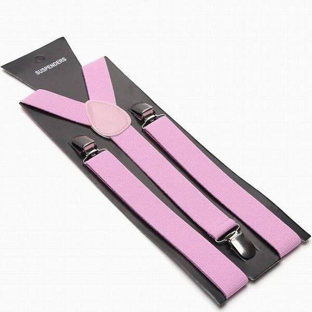 Suspender (Plain) (Pink)