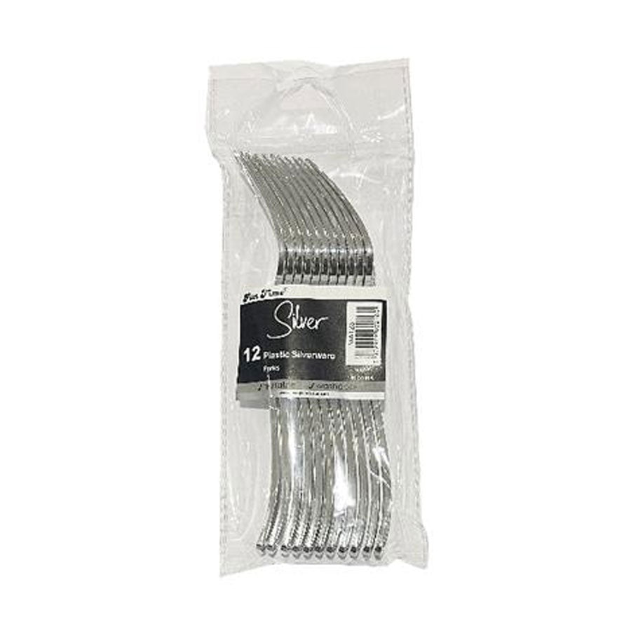 Silver Plated Forks PK12