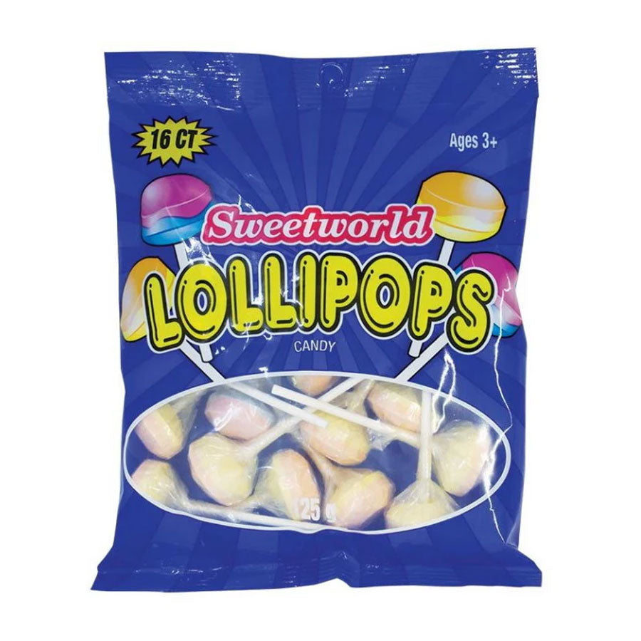 Sweetworld Lollipop 125g