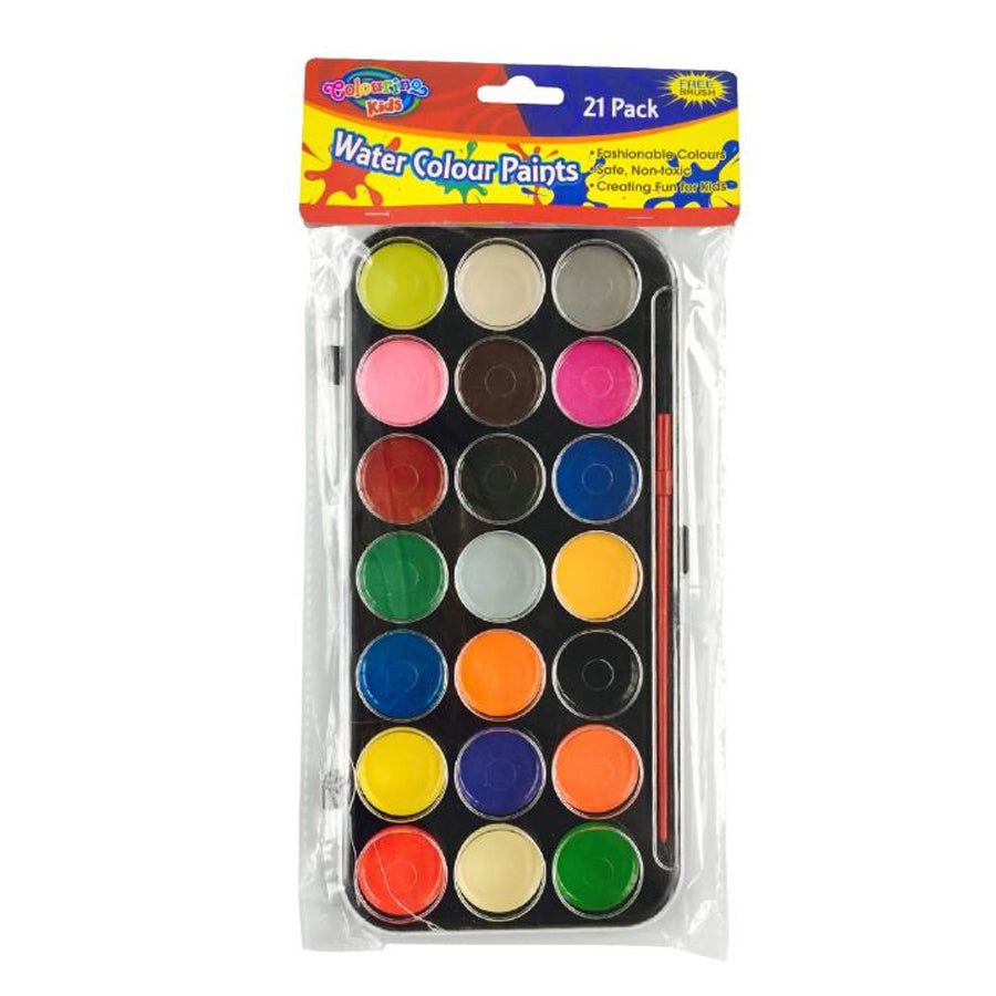 Water Colour Paint Set-21 Colours