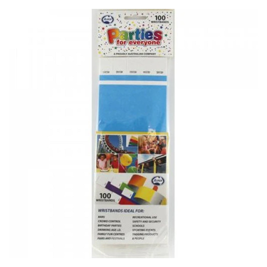 WRISTBAND TYVEK BLUE P100